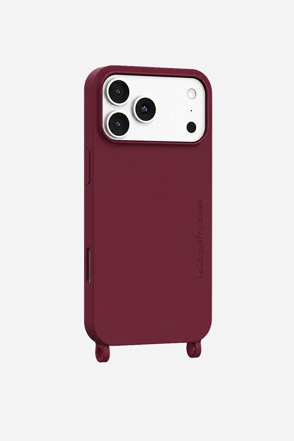 Coque Anneaux Soft Touch Bordeaux - 12