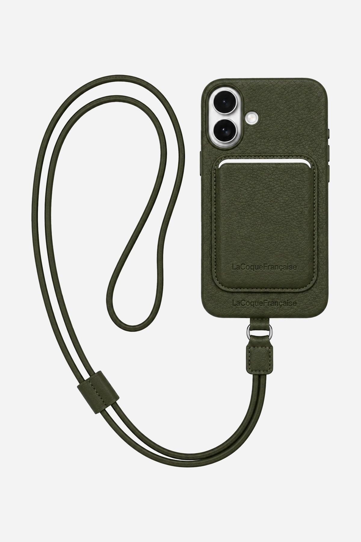 iPhone 17 Leder-Pack Khaki 6.3 Zoll