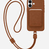 Lederpaket iPhone 17 Camel 6,3 Zoll