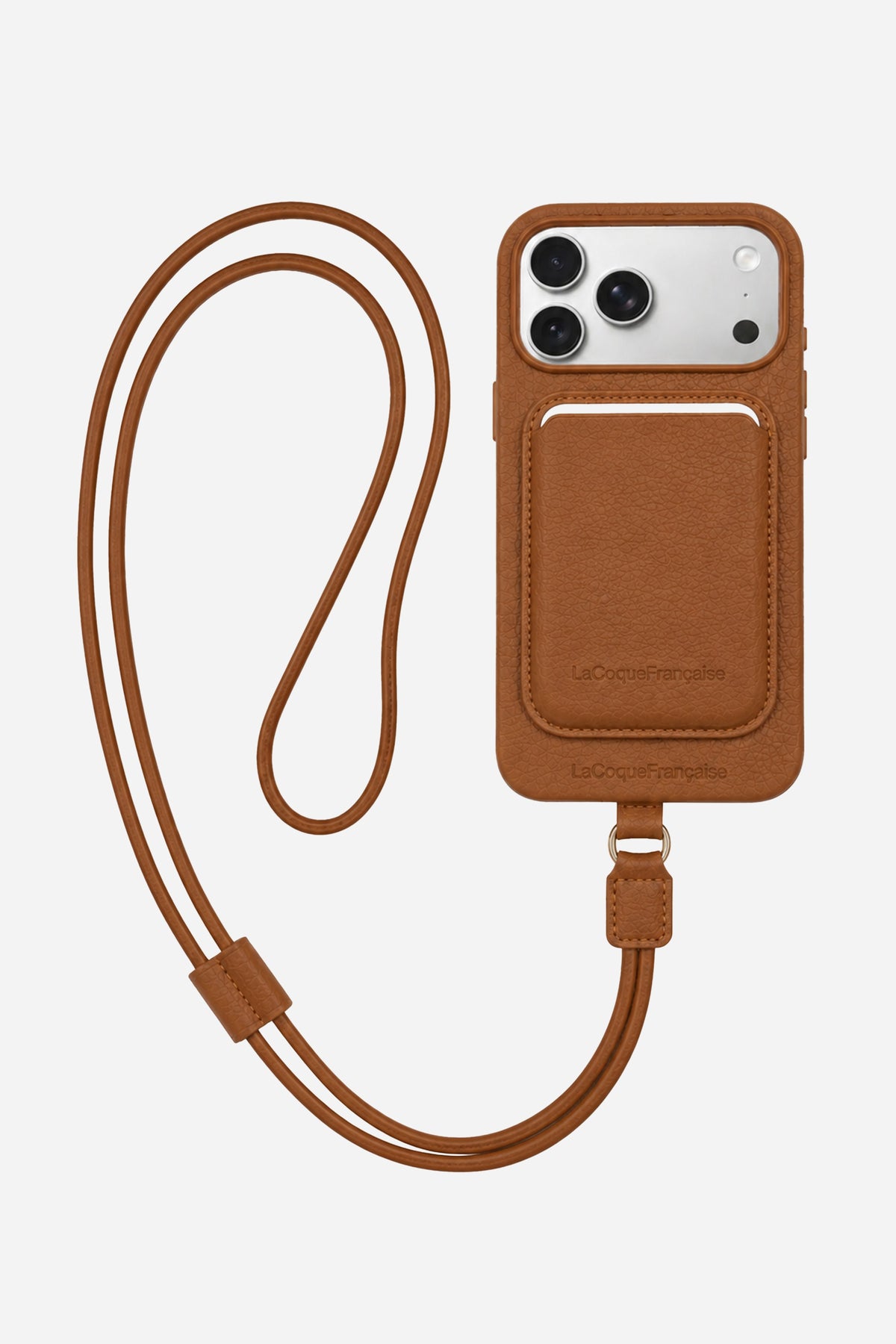 Lederpackung iPhone 17 Pro/18 Pro Camel 6,3 Zoll