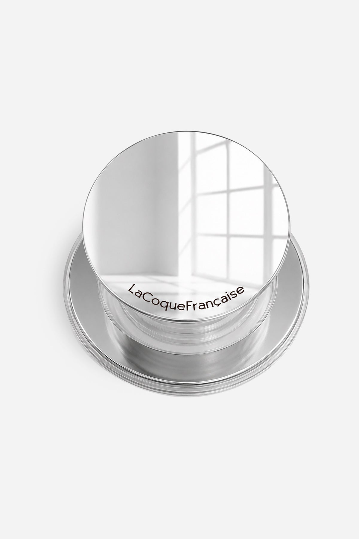 Grip Miroir Miroir Argent 5.5 cm
