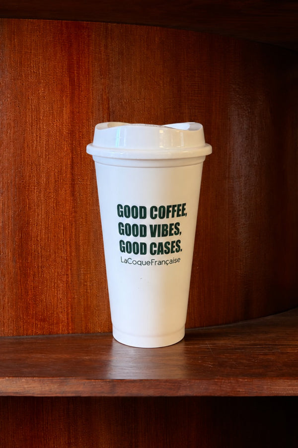 Verre Coffee Society Vert Blanc