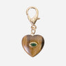 Charms Coeur Marron