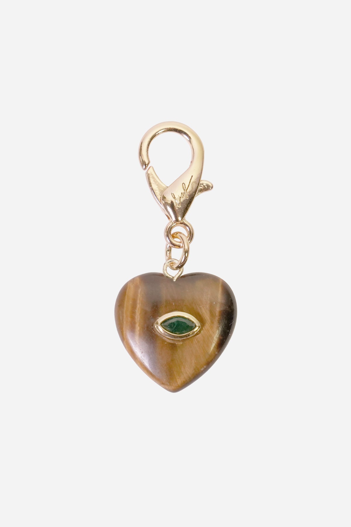 Charms Coeur Marron