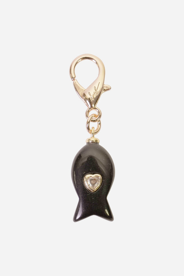 Charms Poisson Noir