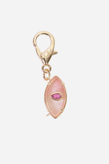 Charms Oeil Rose