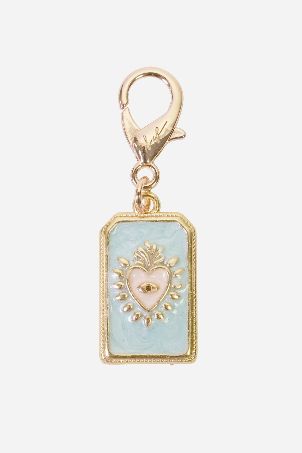 Charms Coeur Bleu Bleu