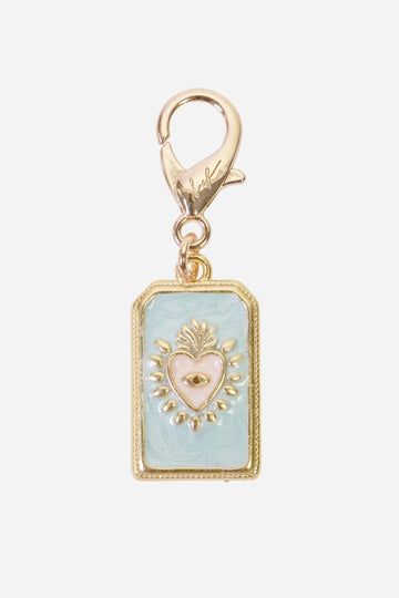 Charms Coeur Bleu Bleu