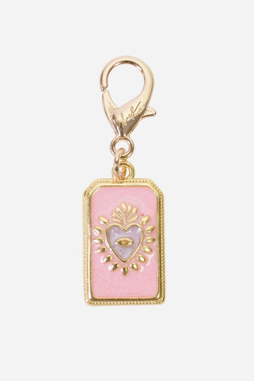 Charms Coeur Rose Rose
