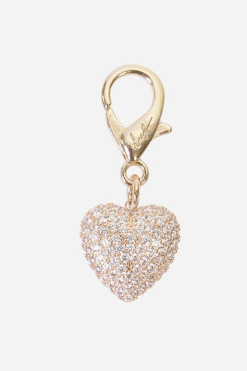 Charms Coeur Strass Strass