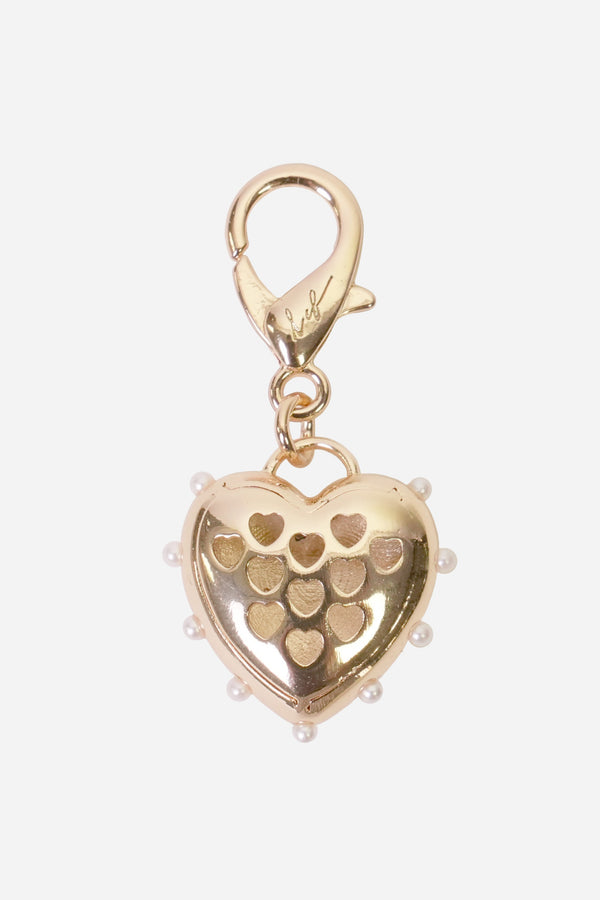 Charms Coeur Bombe Dore