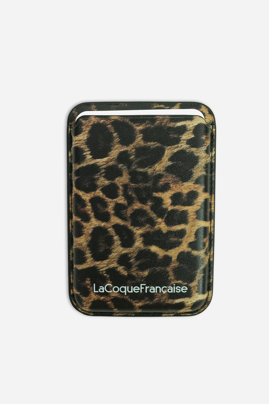 Porte Cartes Leopard Noir Et Brun Leopard Noir Et Brun Marron