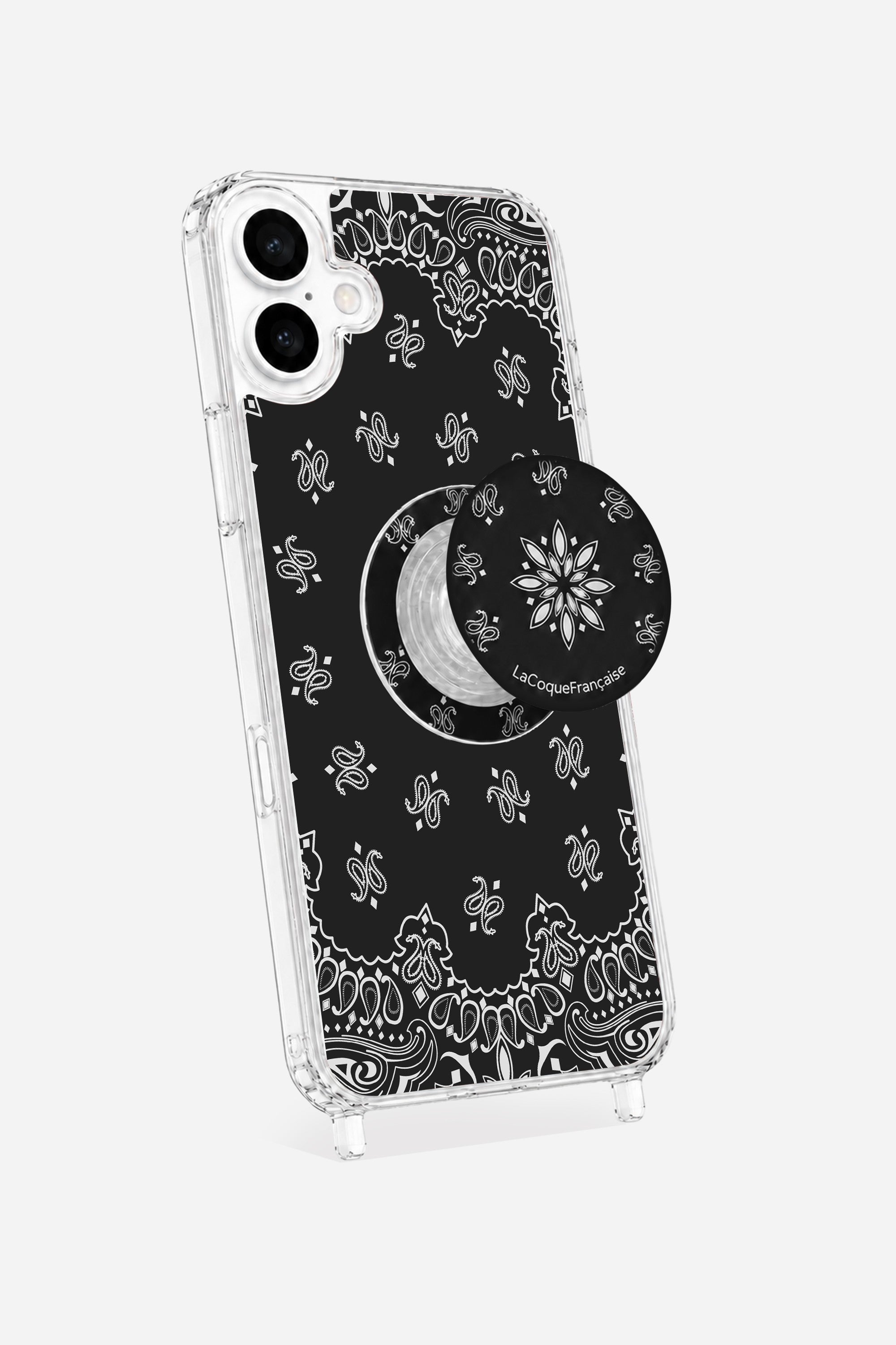 Grip Personnalise Bandana Noir Noir 5.5 cm - 2