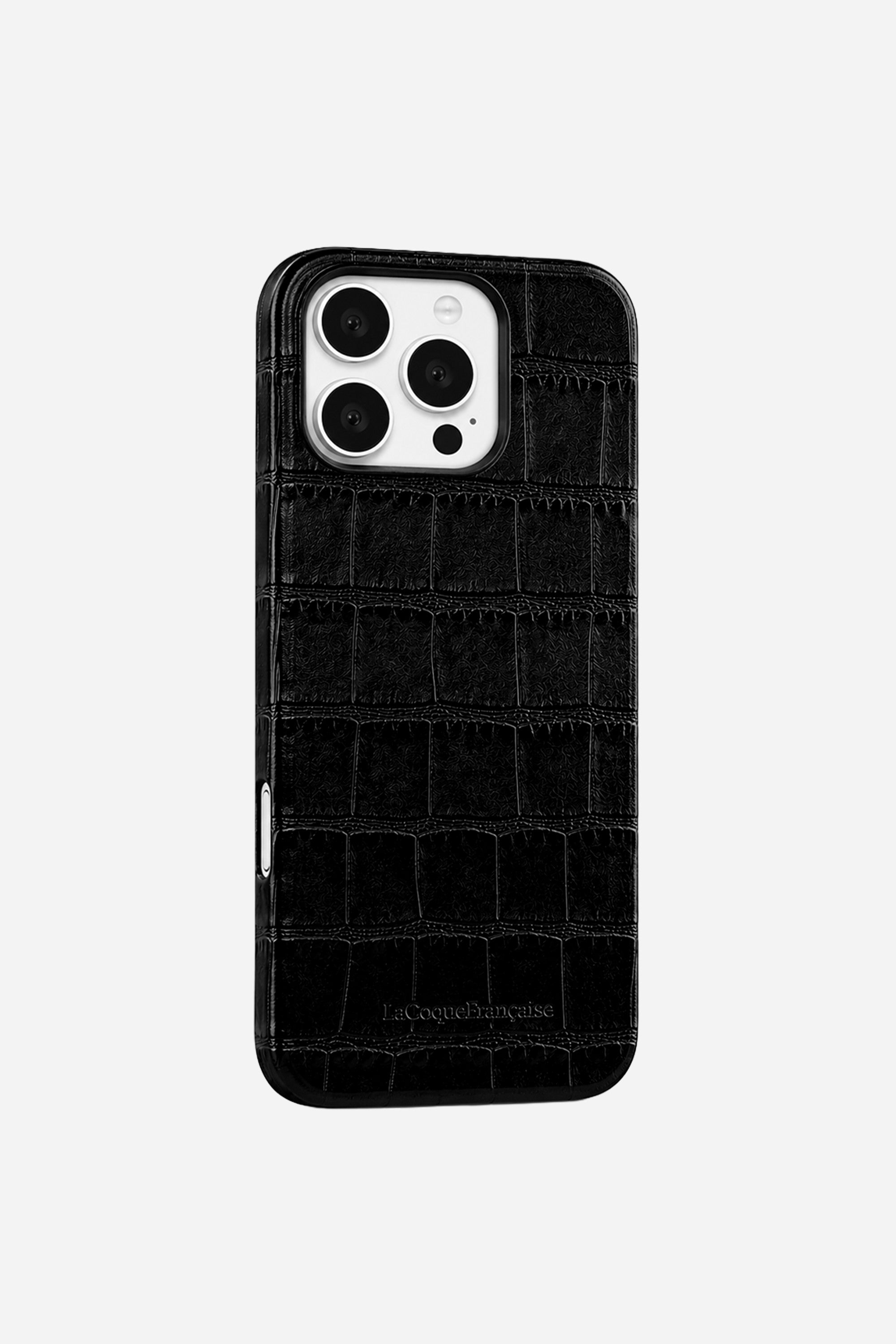 Coque Croco Noir - 2