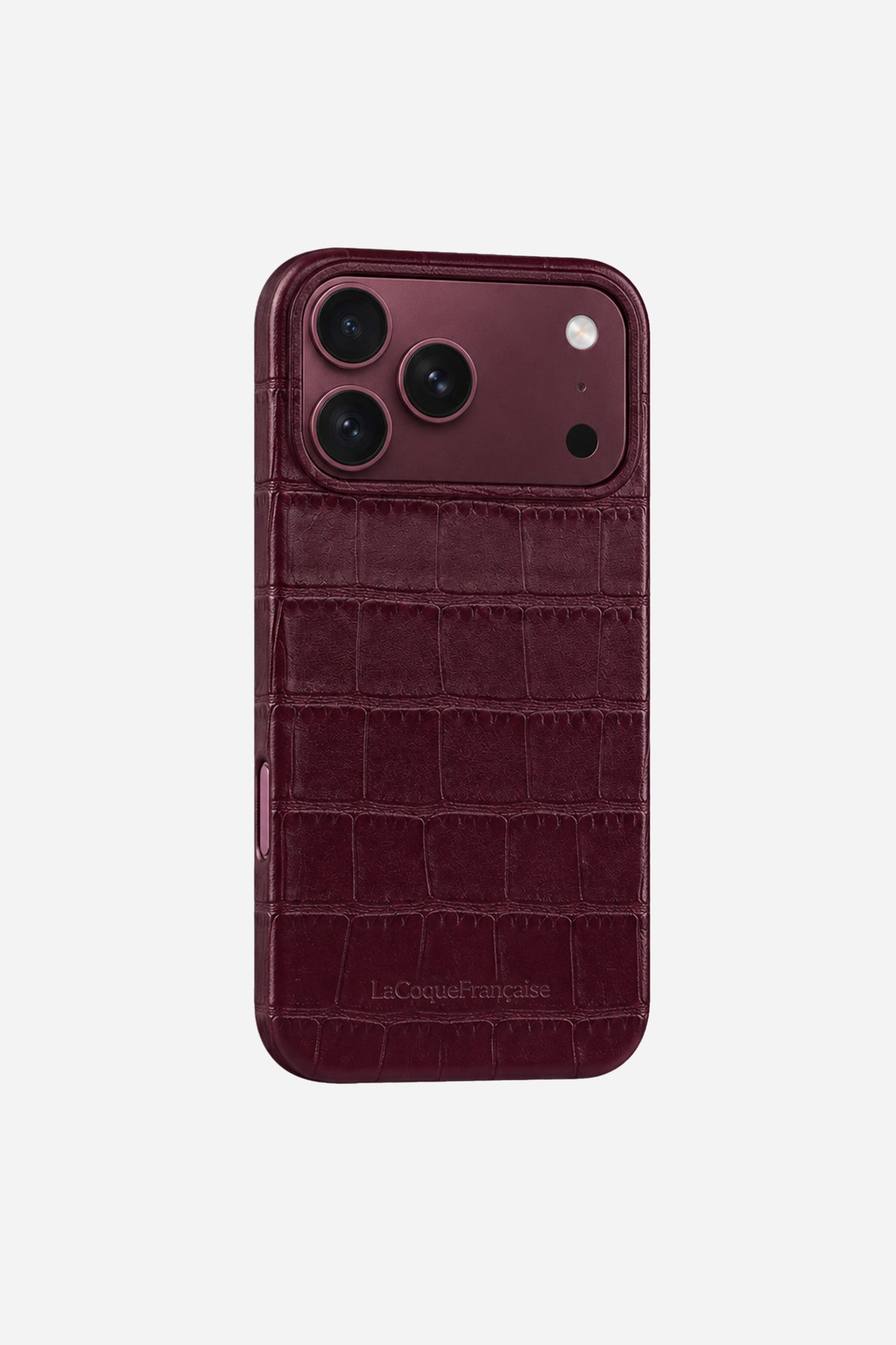 Coque Croco Bordeaux