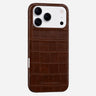 Coque Croco Camel