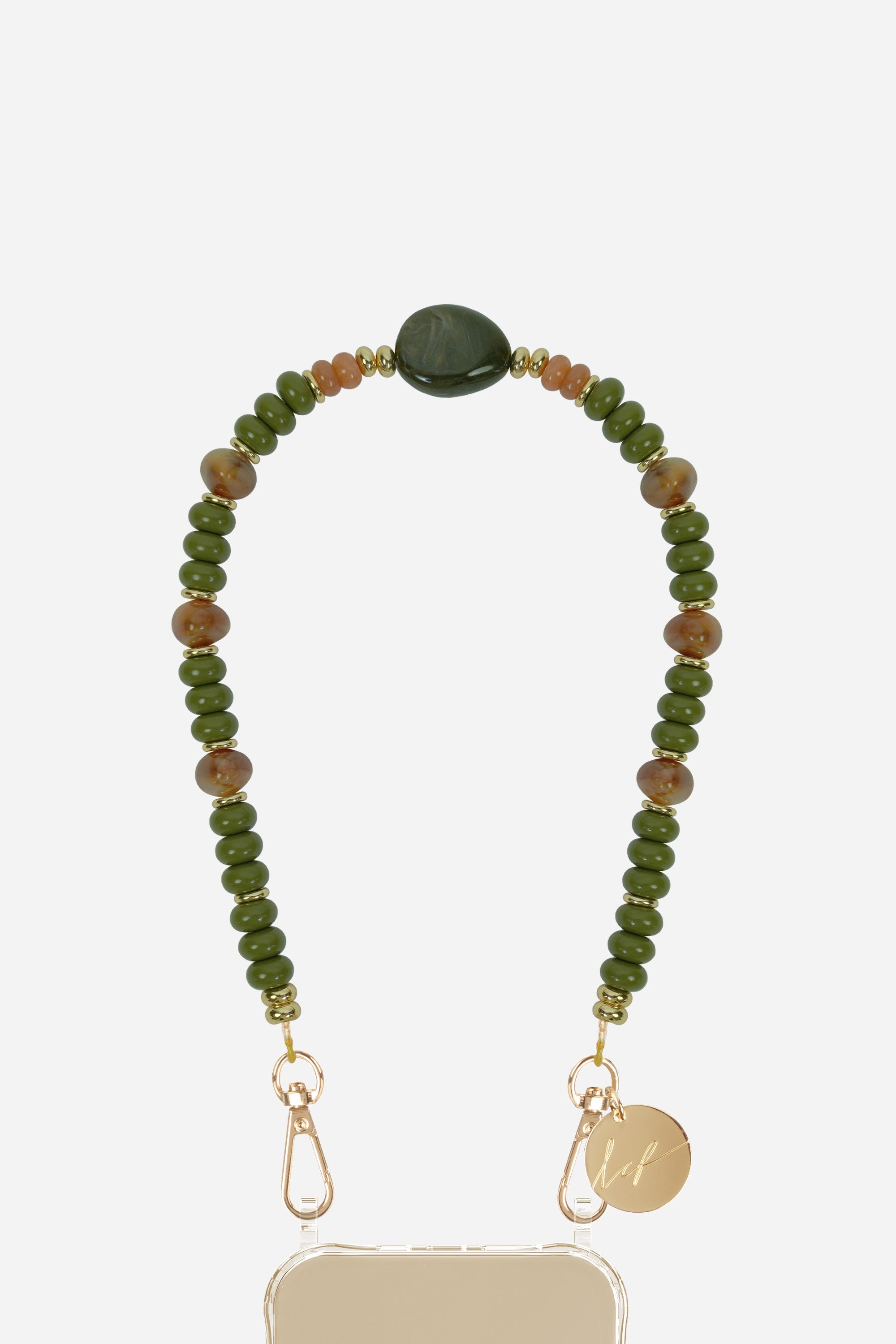 Chaine Courte Suzanne Vert 40 cm - 2