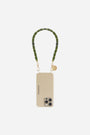 Chaine Courte Suzanne Vert 40 cm