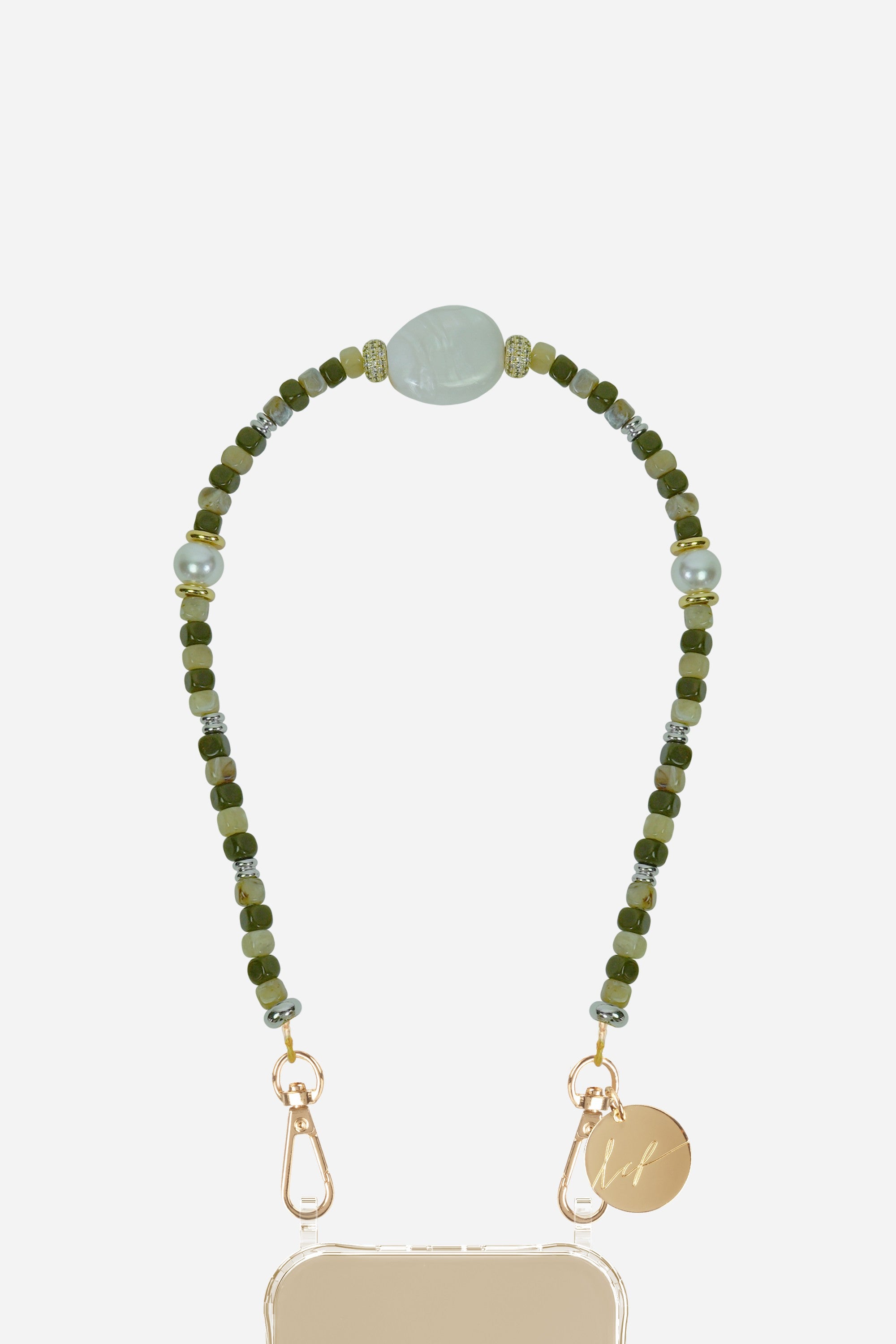 Chaine Courte Suzanne Vert 40 cm - 2