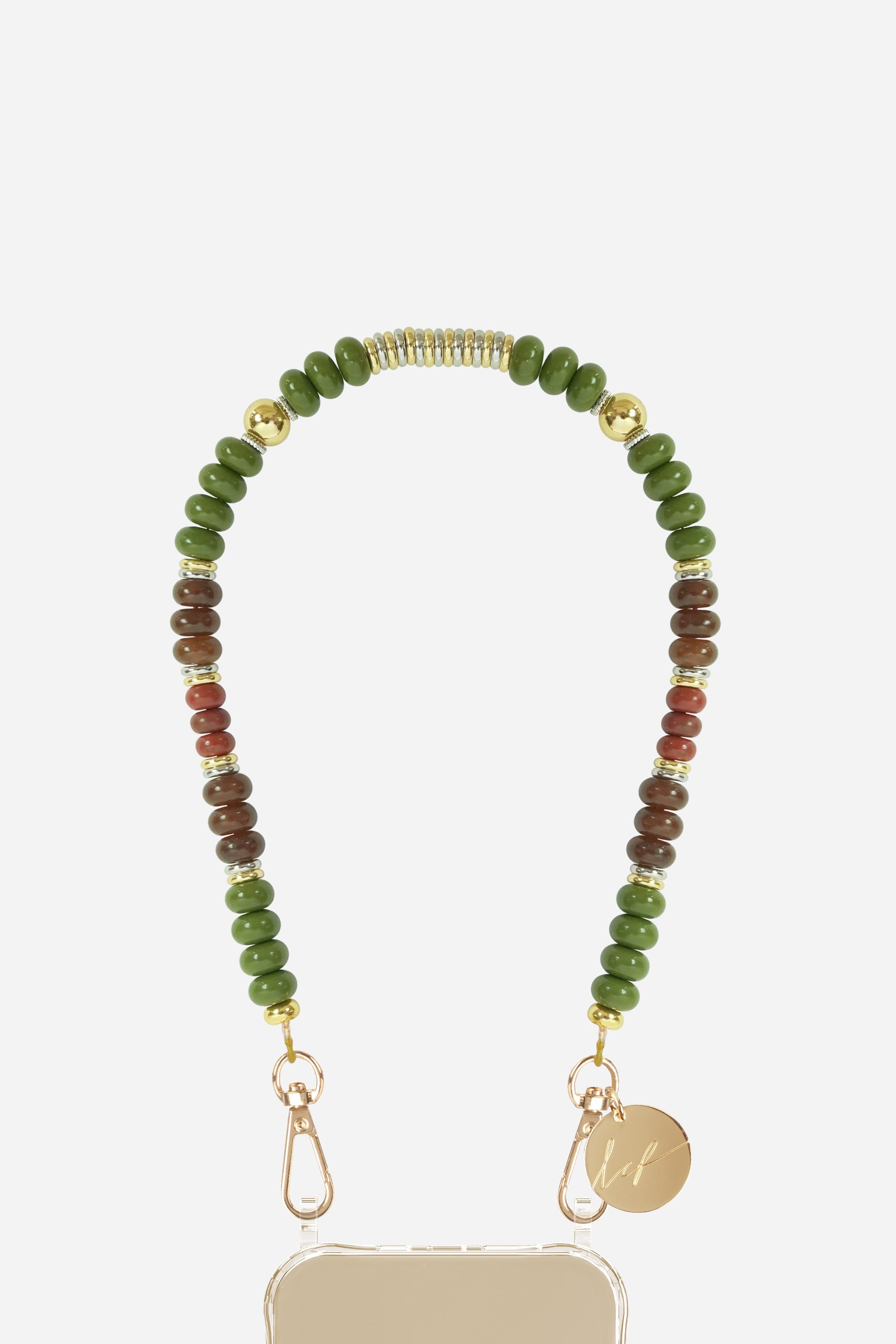 Chaine Courte Suzanne Vert 40 cm - 2