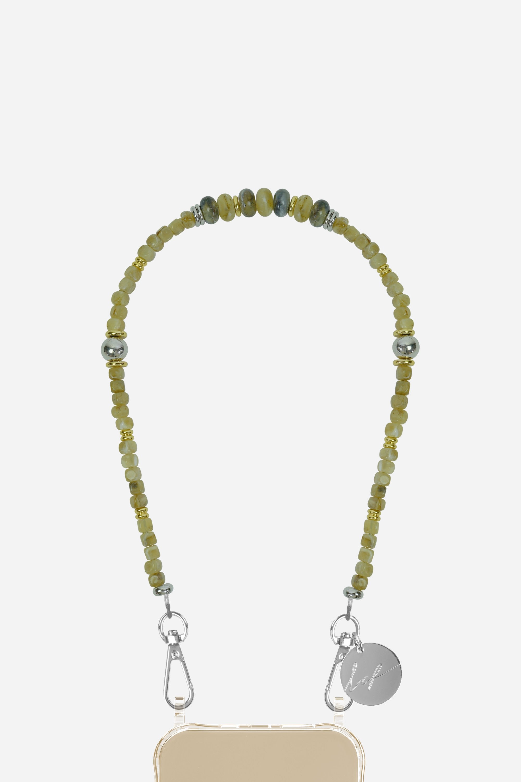 Chaine Courte Suzanne Vert 40 cm - 2