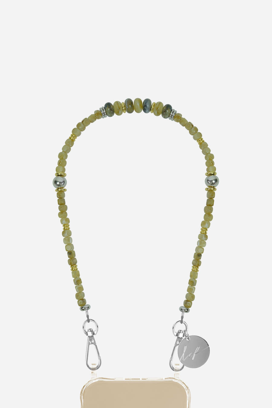 Chaine Courte Suzanne Vert 40 cm - 2