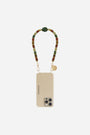 Chaine Courte Suzanne Vert 40 cm