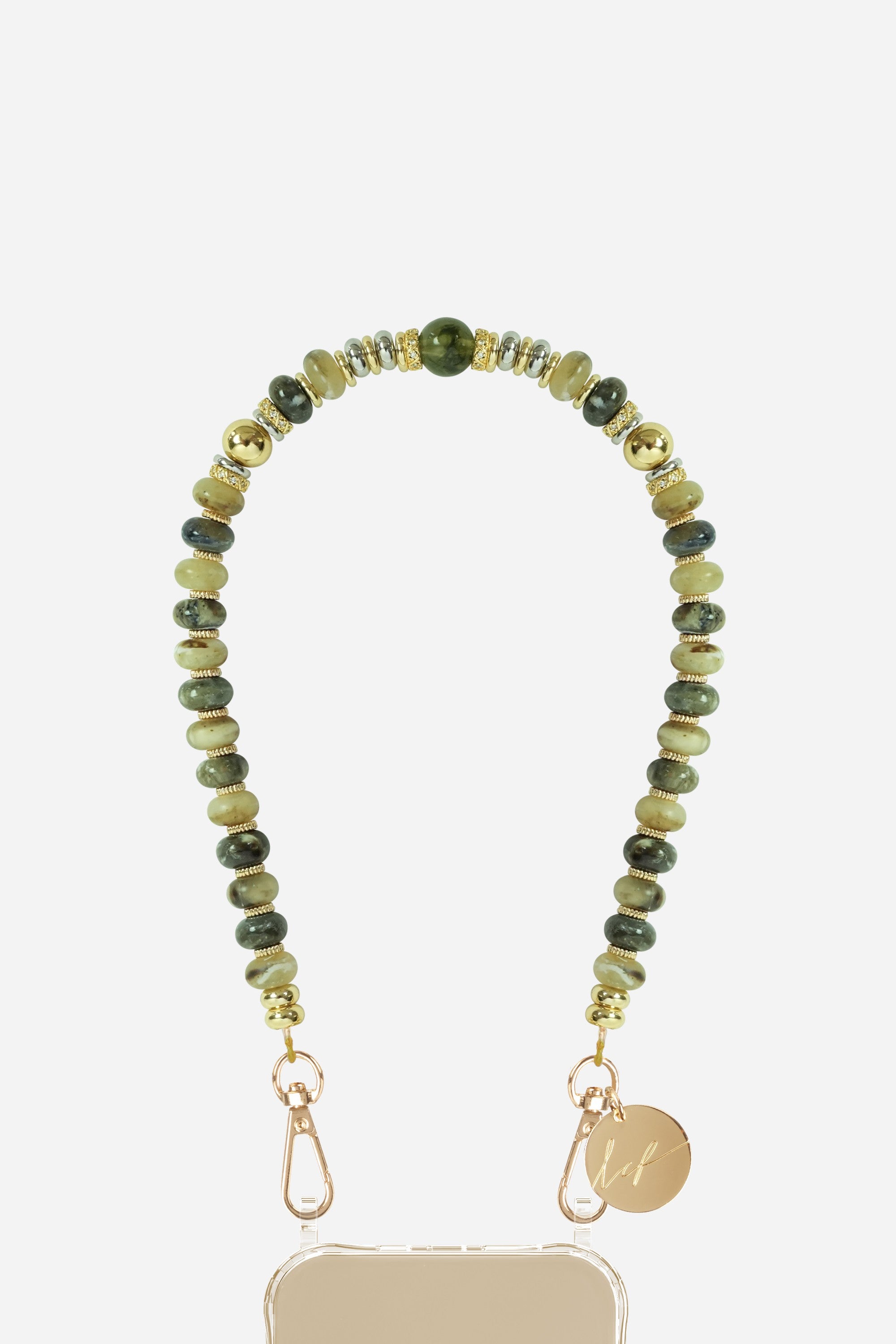 Chaine Courte Suzanne Vert 40 cm - 2