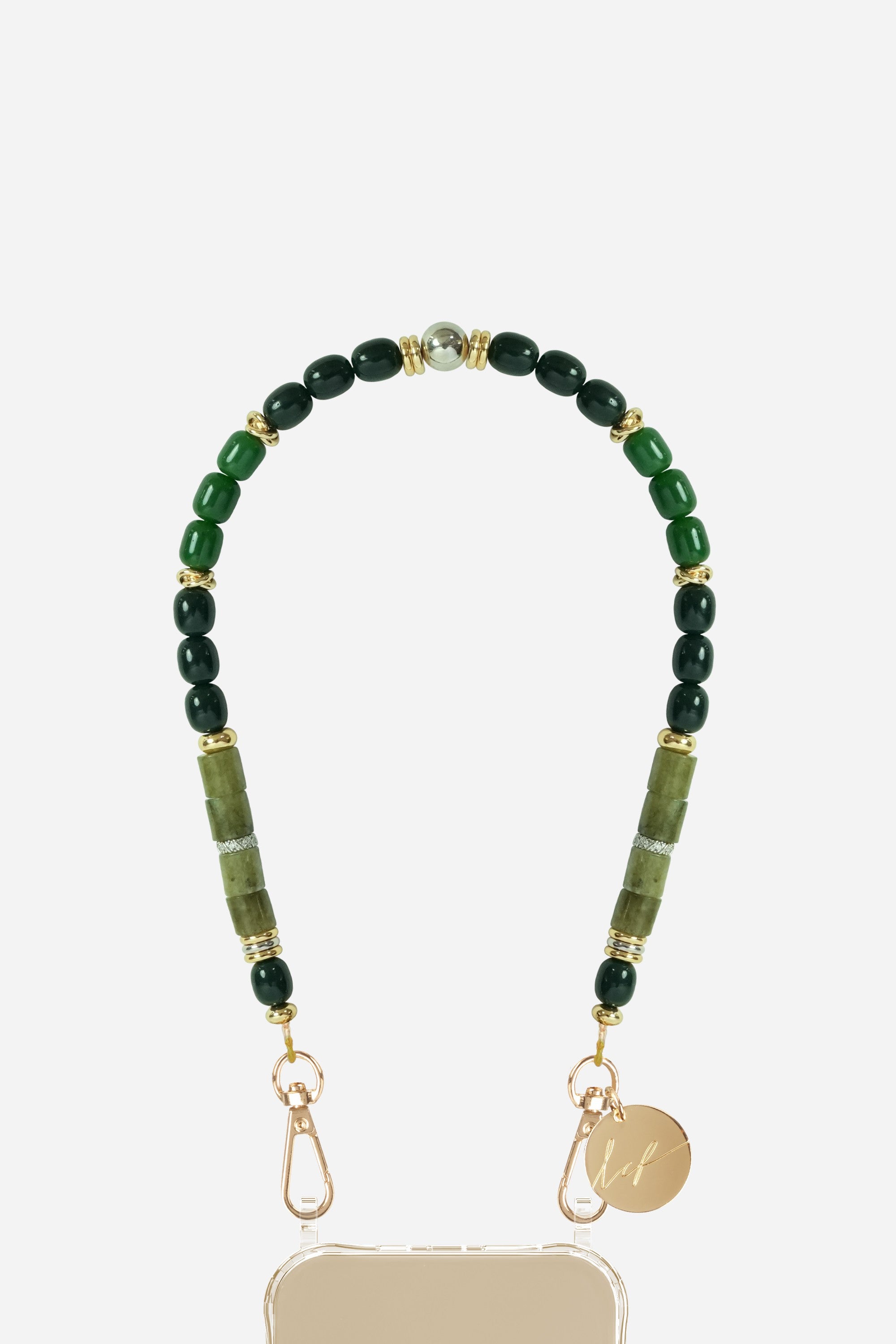Chaine Courte Suzanne Vert 40 cm - 2