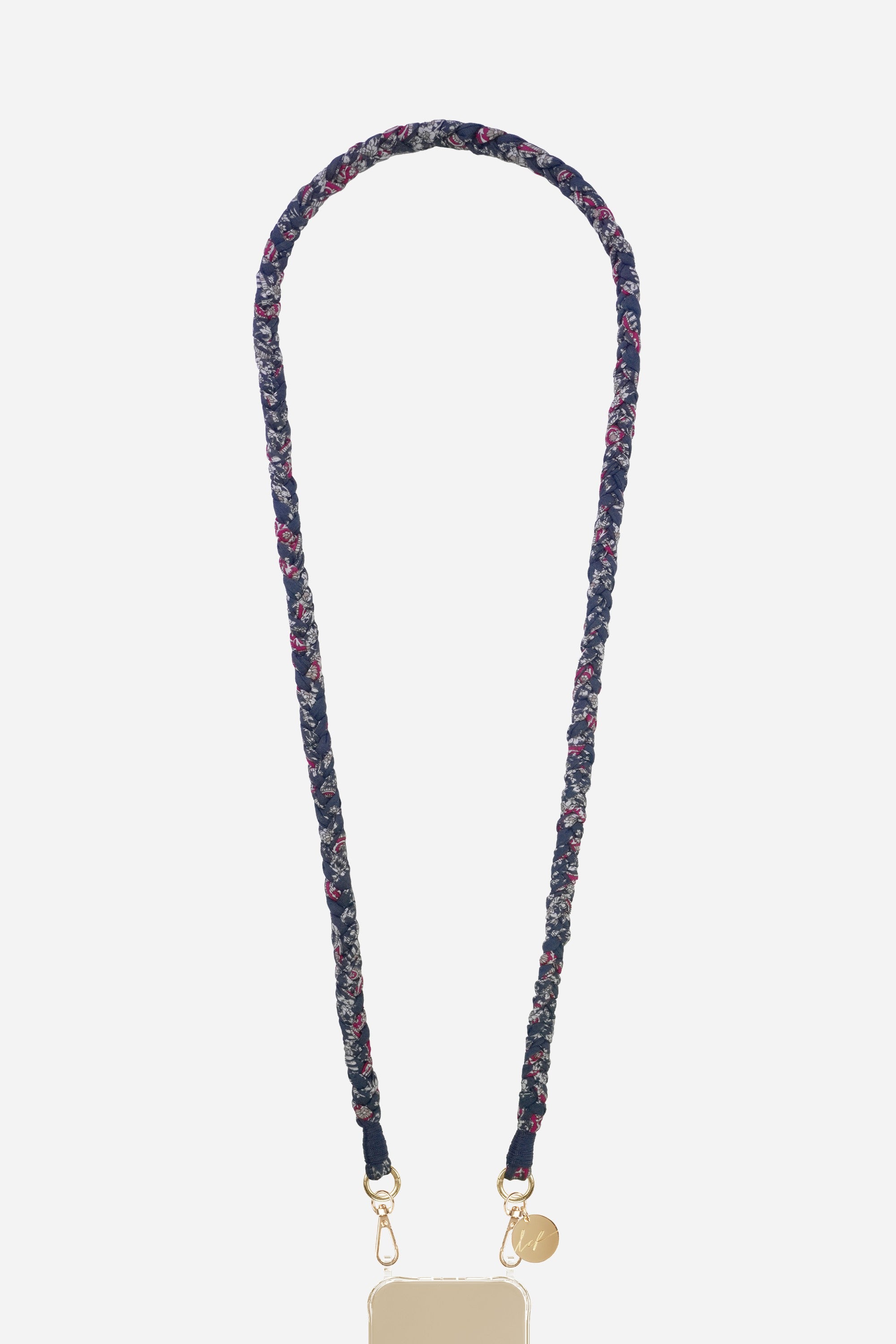 Chaine Longue Darla Bleu 120 cm