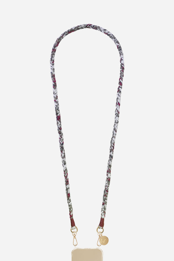 Chaine Longue Darla Blanc 120 cm