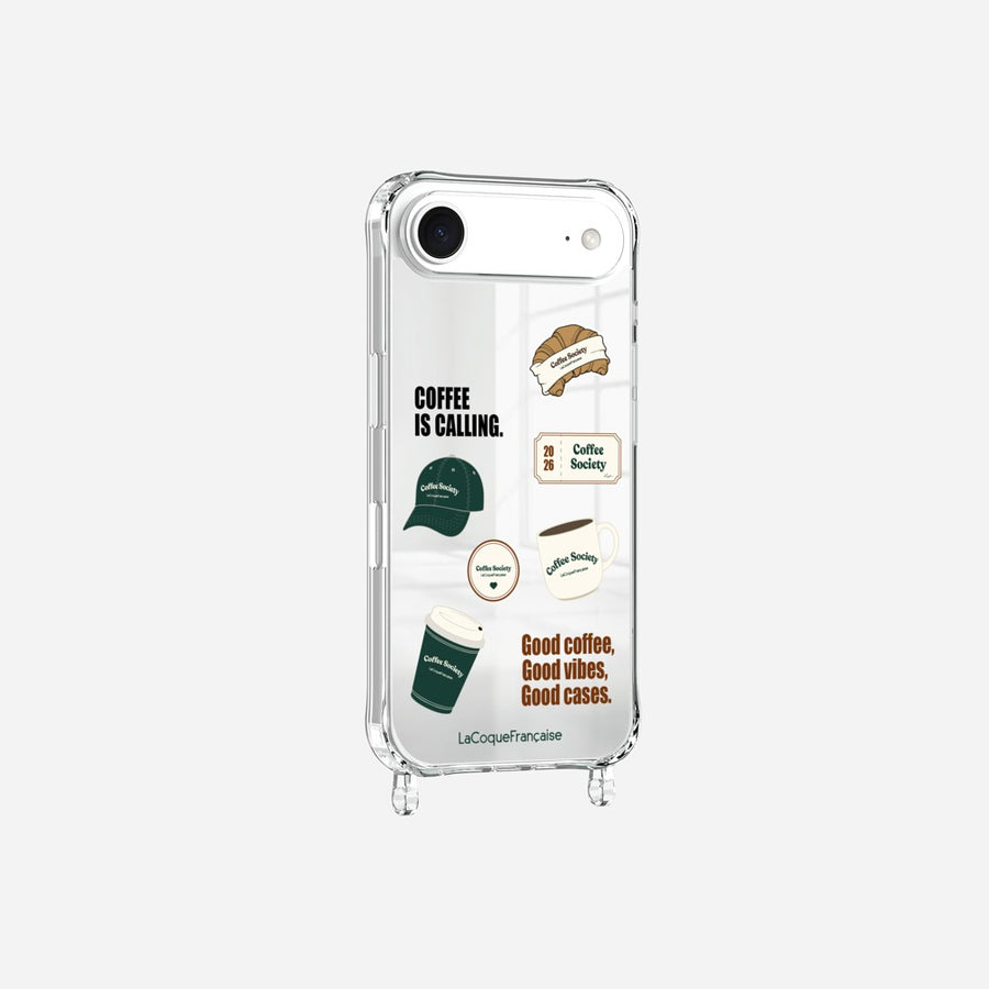 Coque Anneaux Miroir Imprimee Patch Coffee - 4