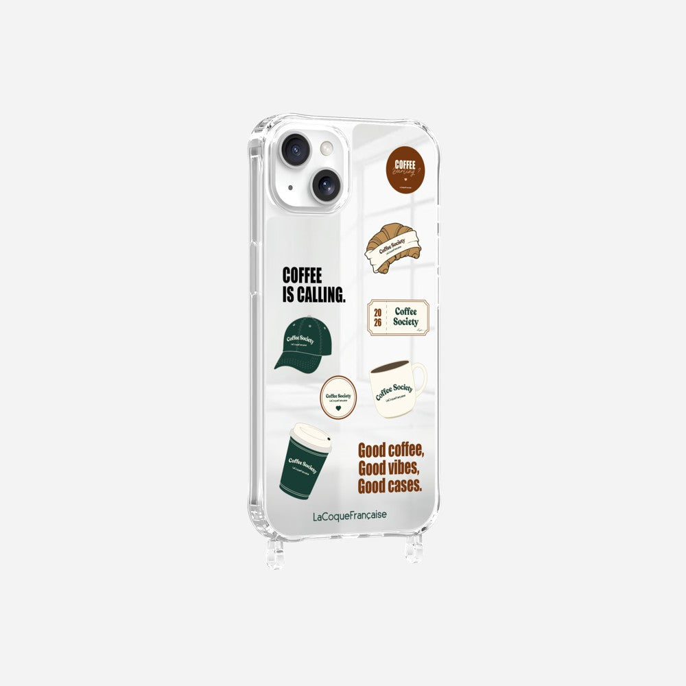 Coque Anneaux Miroir Imprimee Patch Coffee - 11