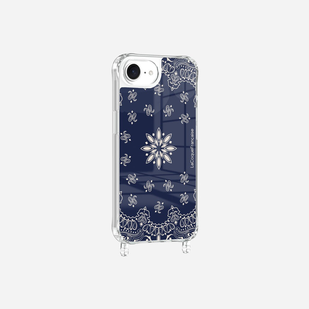 Coque Anneaux Imprimee Bandana Marine - 2