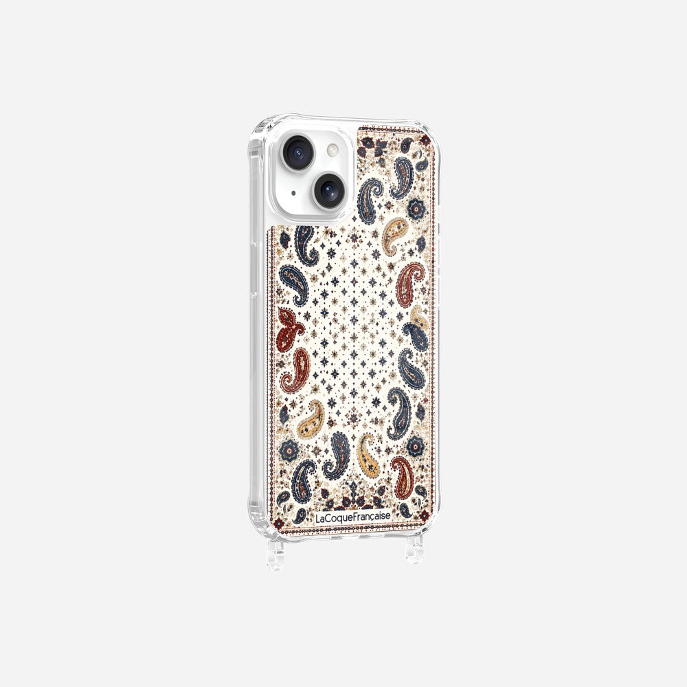 Coque Anneaux Imprimee Cachemire Beige - 12
