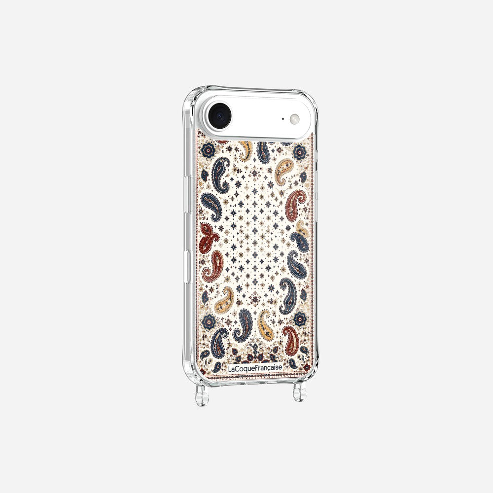 Coque Anneaux Imprimee Cachemire Beige - 4