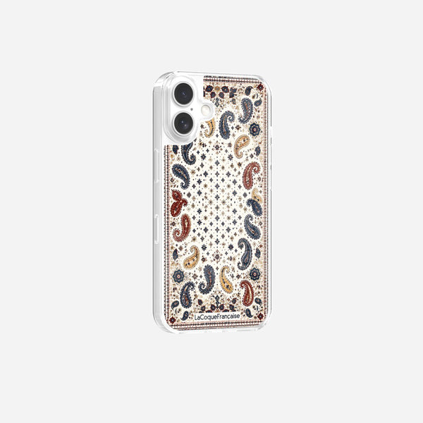 Coque Sans Anneaux Imprimee Cachemire Beige - 3