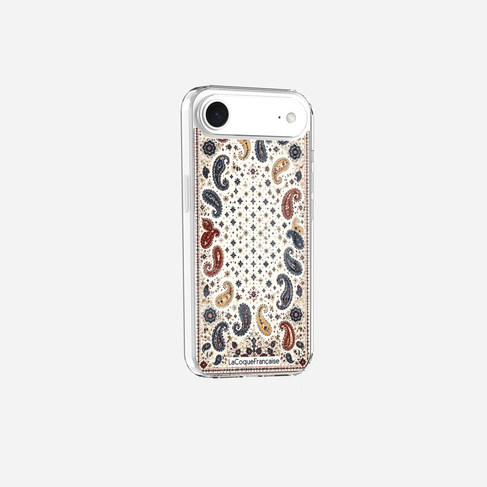 Coque Sans Anneaux Imprimee Cachemire Beige - 4