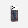 Coque Anneaux Imprimee Cachemire Marine - 22