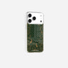 Coque Sans Anneaux Imprimee Cachemire Vert - 22