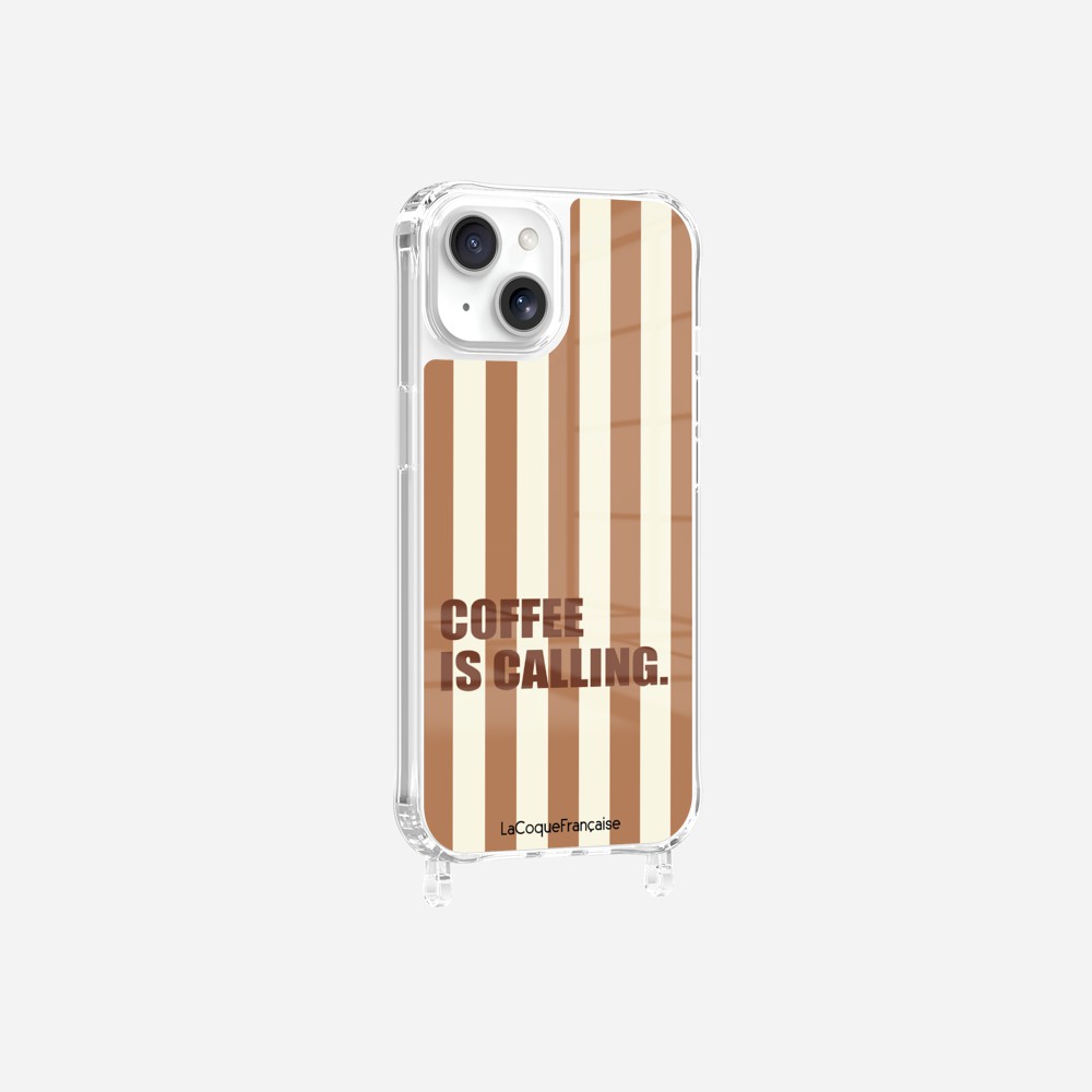 Coque Anneaux Imprimee Coffee Is Calling - 16