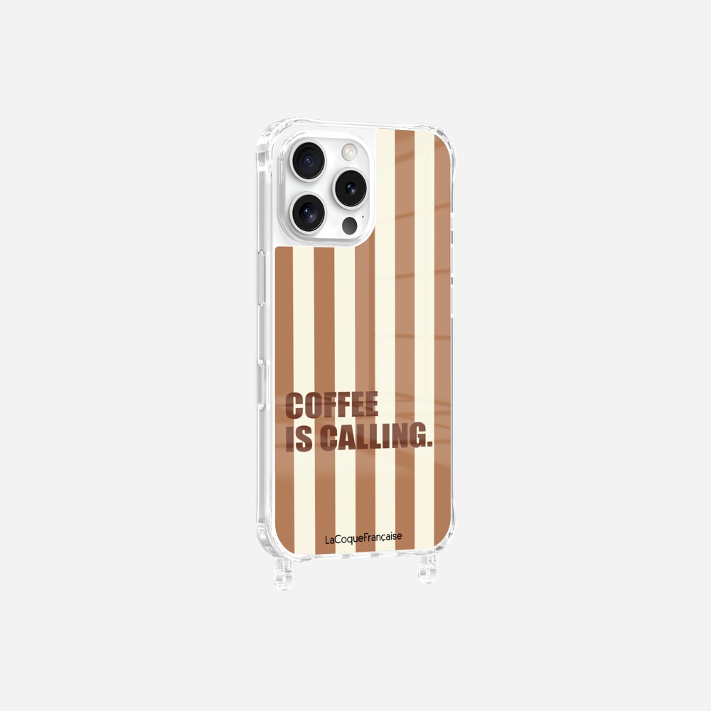 Coque Anneaux Imprimee Coffee Is Calling - 5