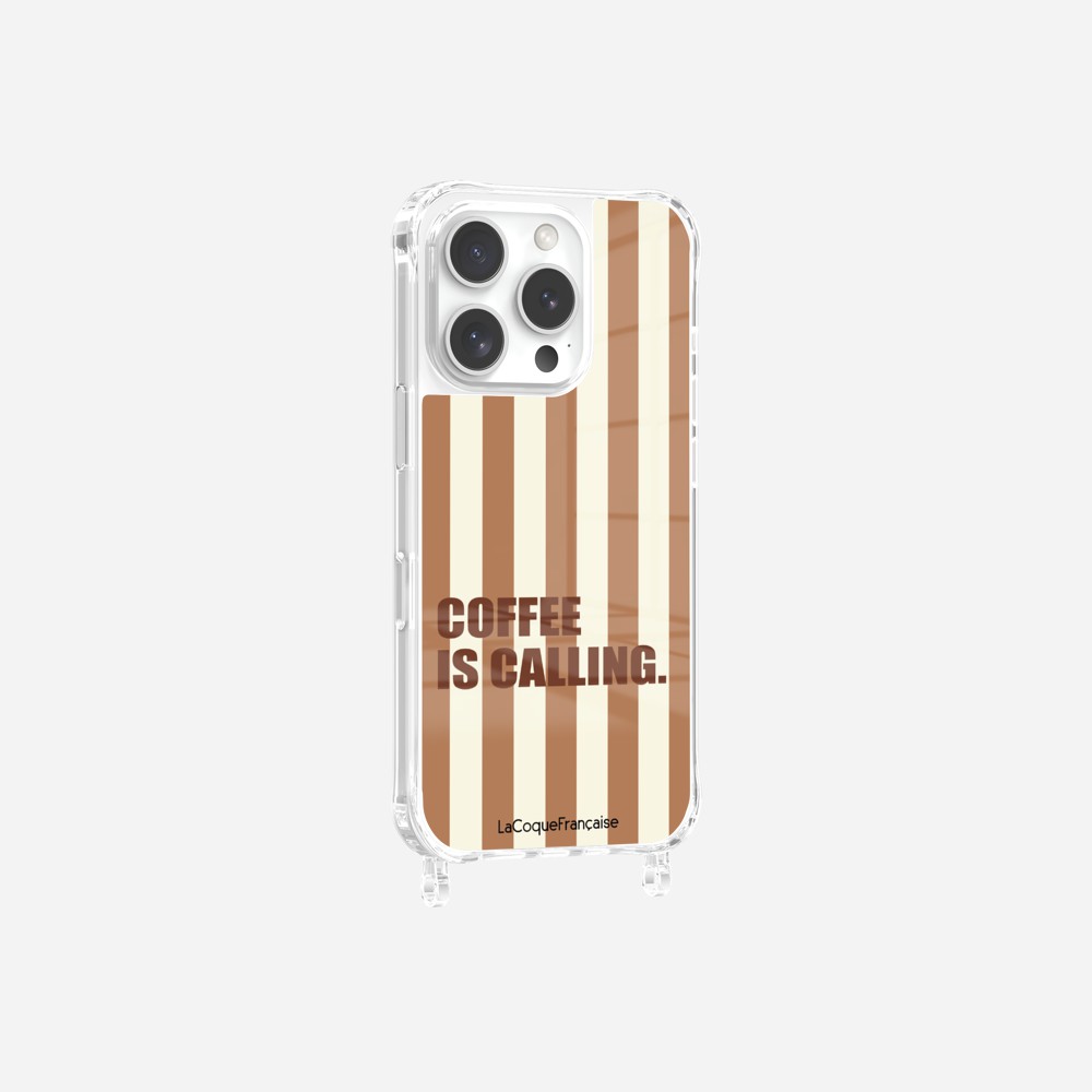 Coque Anneaux Imprimee Coffee Is Calling - 6
