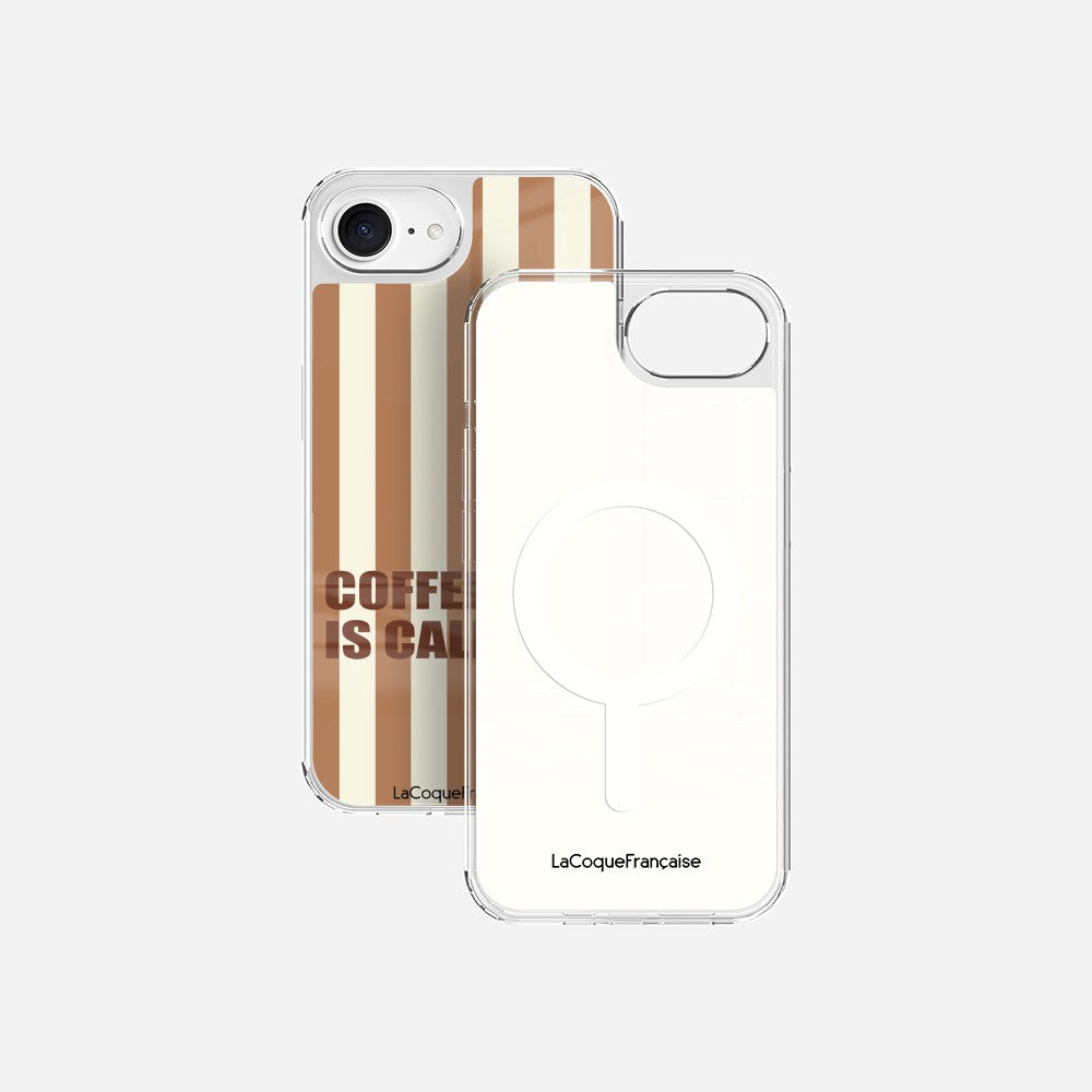 Coque Sans Anneaux Imprimee Coffee Is Calling