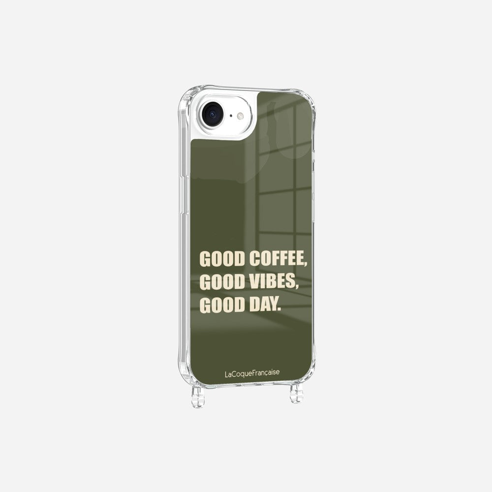Coque Anneaux Imprimee Good Coffee Good Vibe Good Day - 2