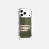 Coque Anneaux Imprimee Good Coffee Good Vibe Good Day - 22