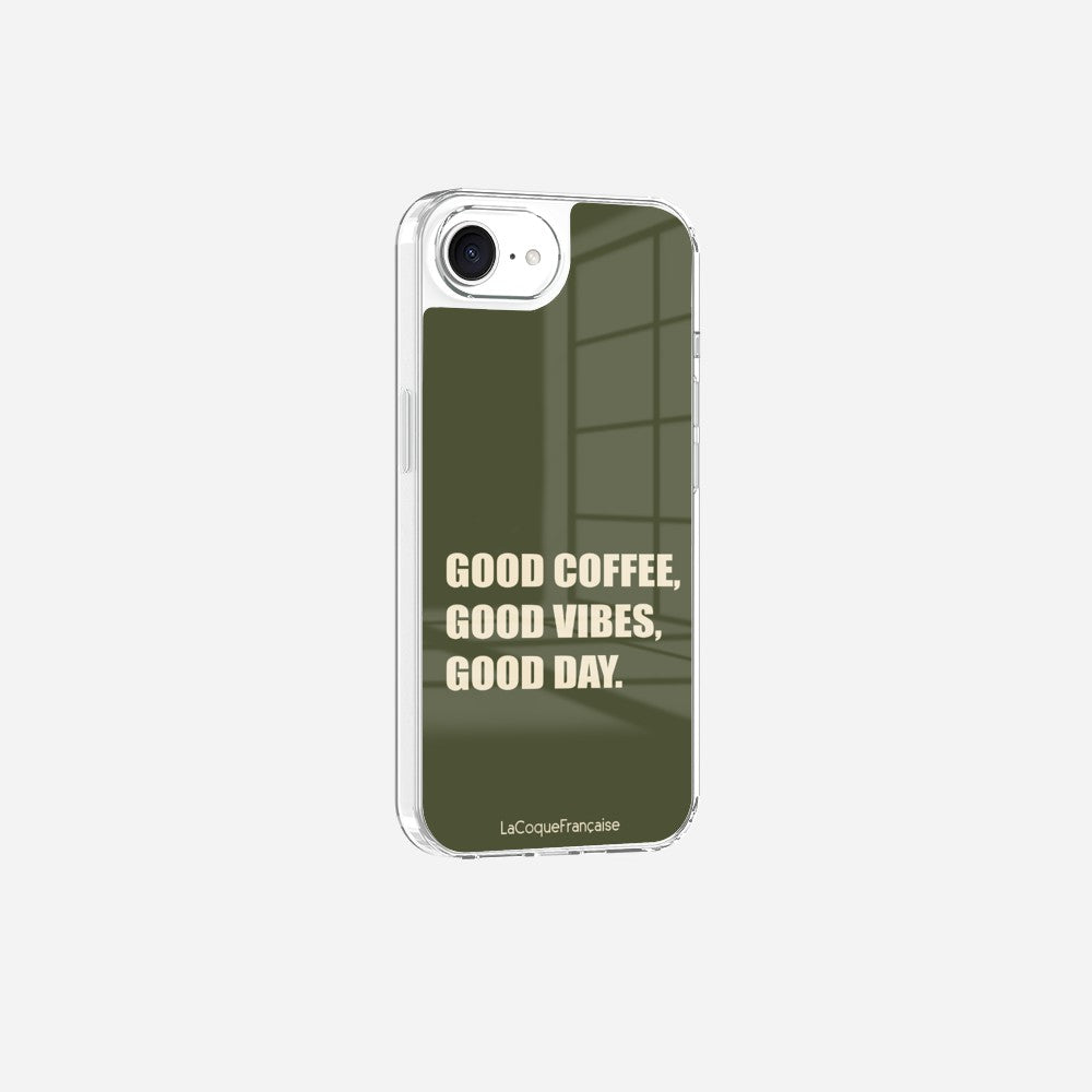 Coque Sans Anneaux Imprimee Good Coffee Good Vibe Good Day - 2