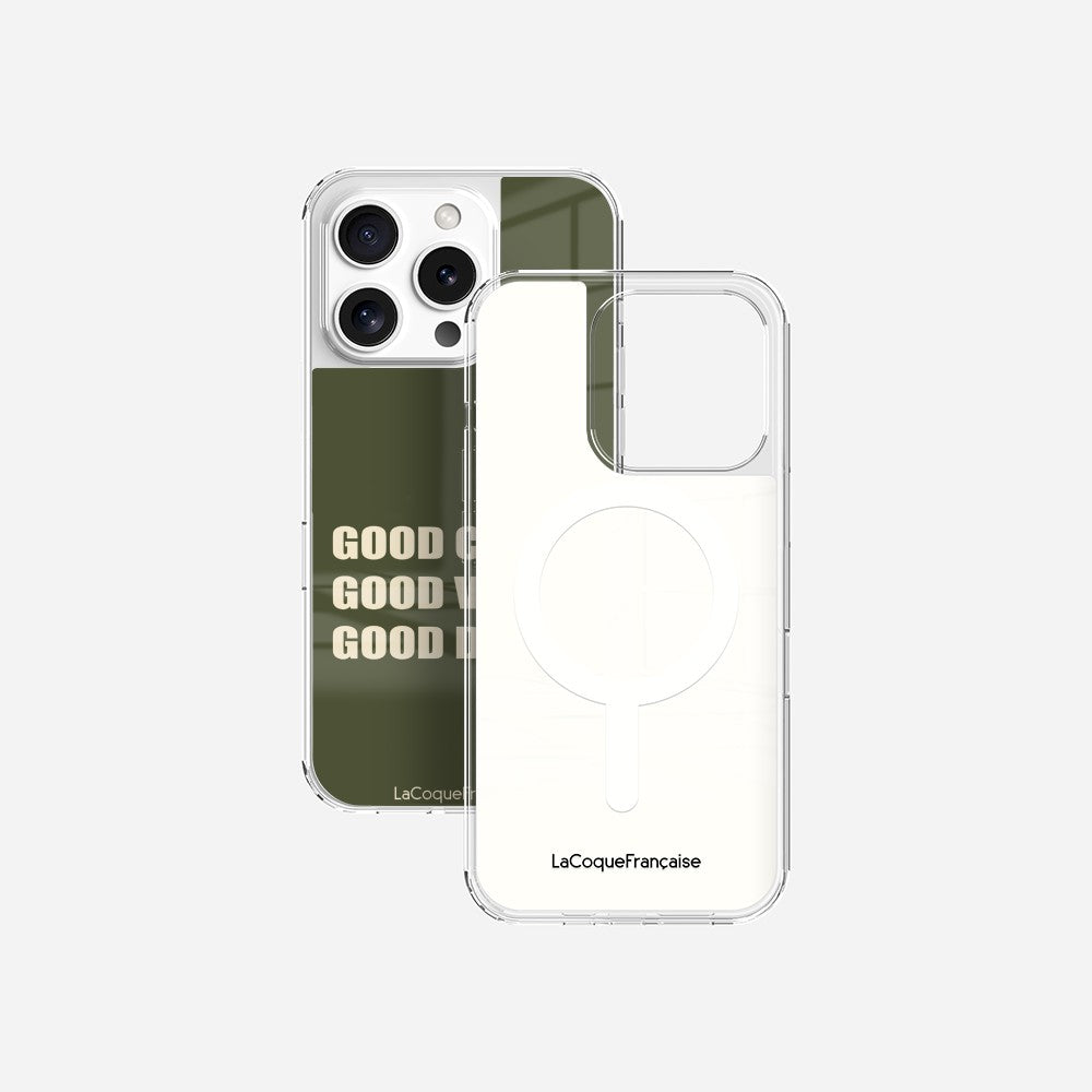 Coque Sans Anneaux Imprimee Good Coffee Good Vibe Good Day