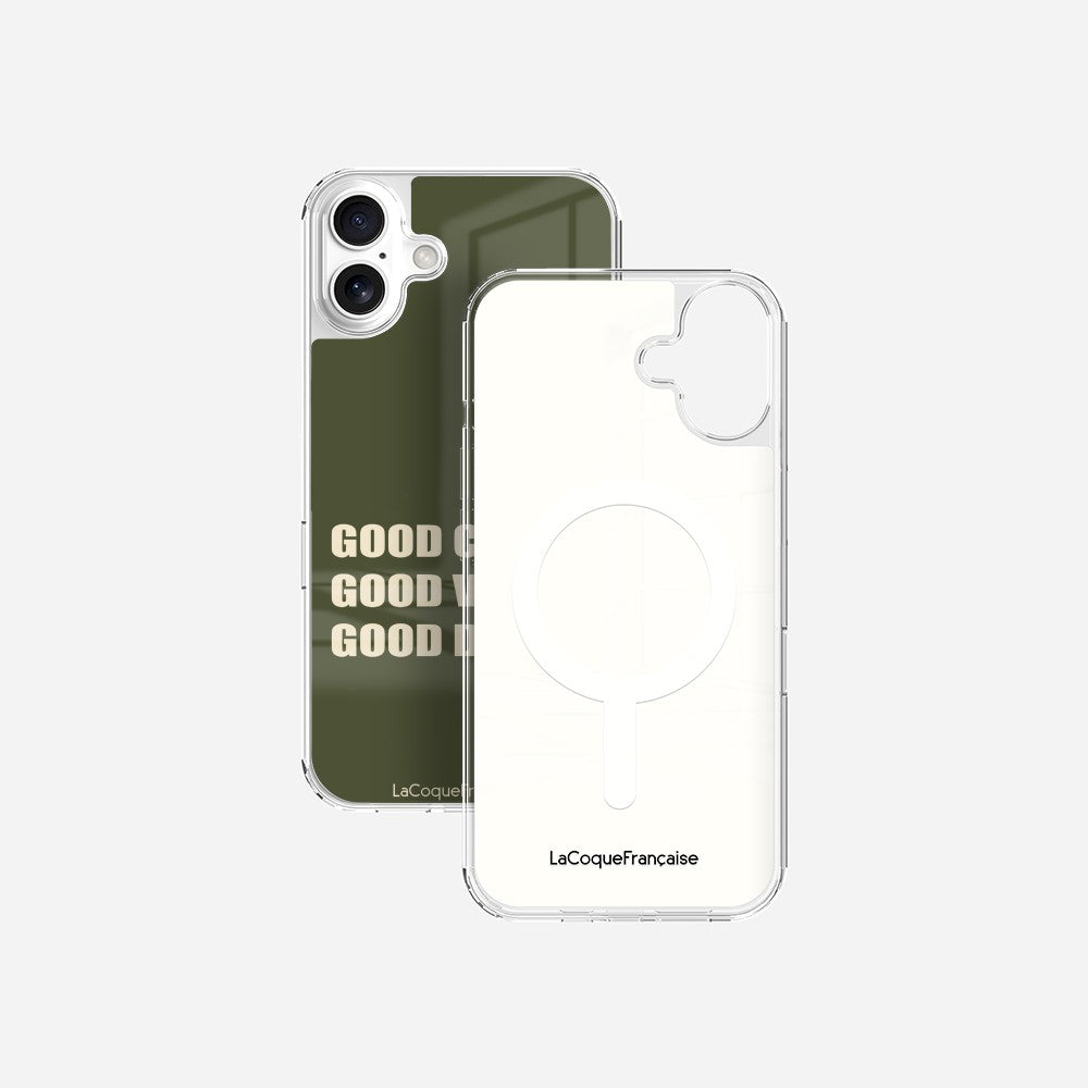 Coque Sans Anneaux Imprimee Good Coffee Good Vibe Good Day