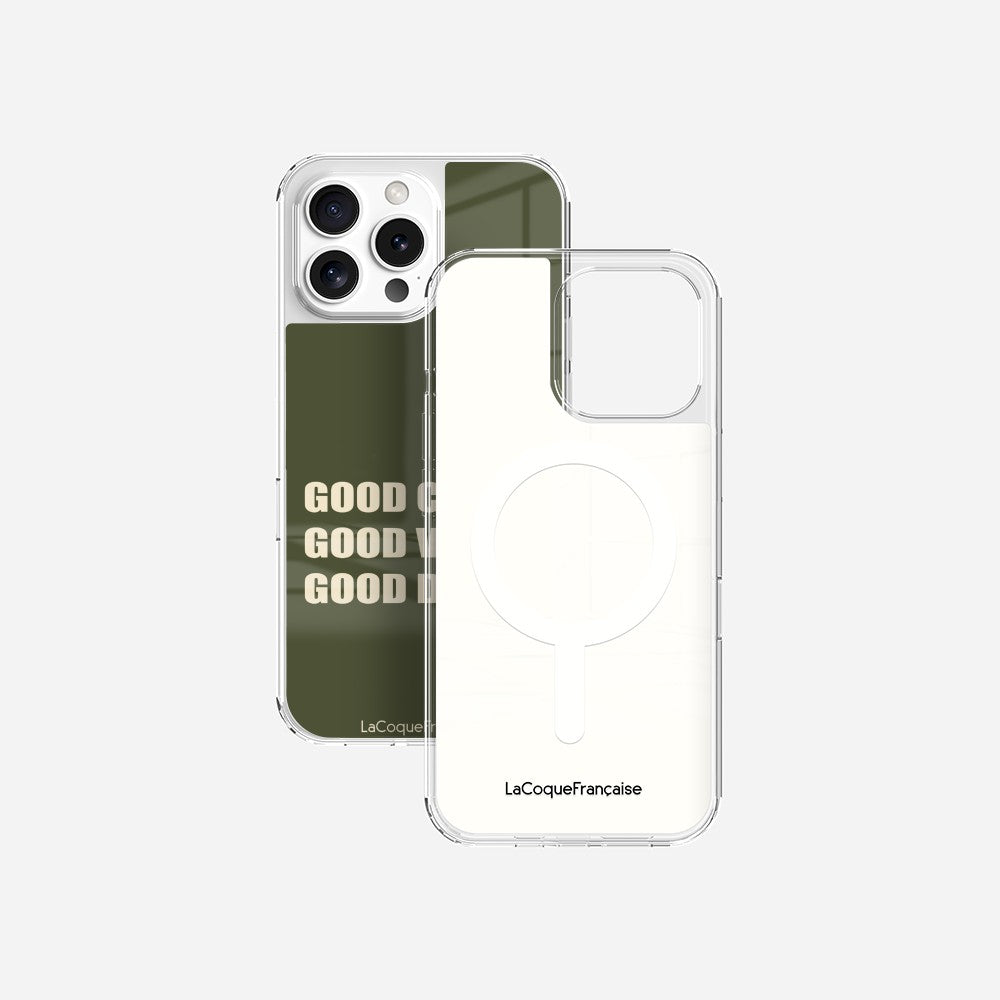 Coque Sans Anneaux Imprimee Good Coffee Good Vibe Good Day